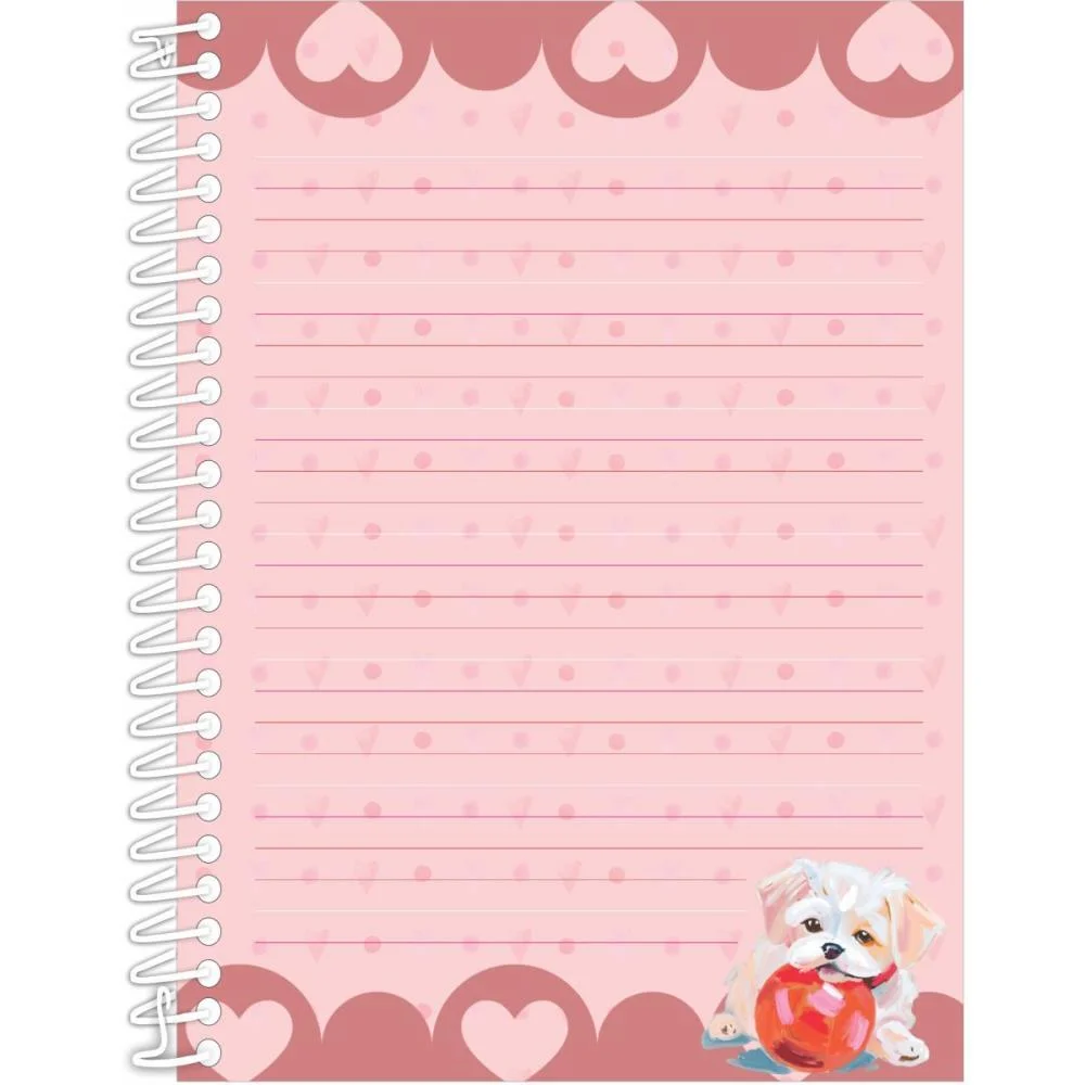 Caderno 10X1 Capa Dura Sweet Dreams 160Fls Papel Cart Tamoio (Pct.c/02) - imagem 8