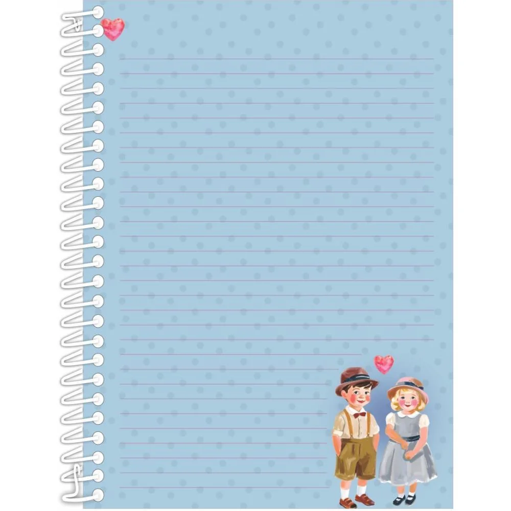 Caderno 10X1 Capa Dura Sweet Dreams 160Fls Papel Cart Tamoio (Pct.c/02) - imagem 10