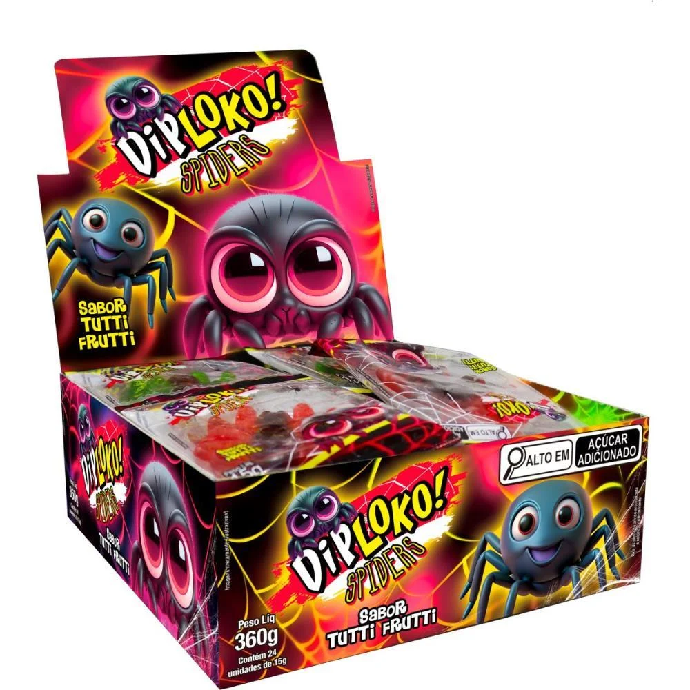 Doce Spider Danilla Foods C/ 24 Unidades - imagem 3