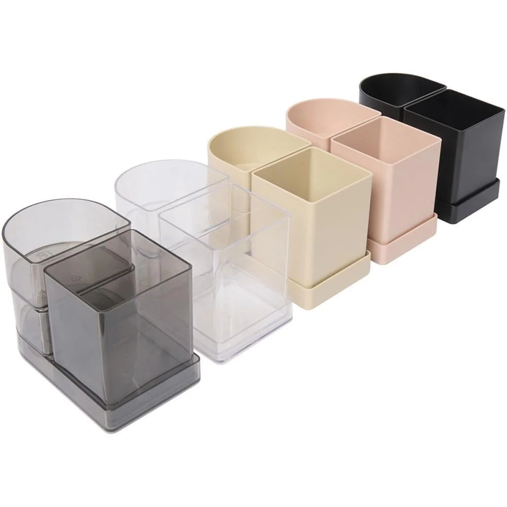 Acessorio Para Mesa Organizador Compact Cristal 4 Polibras (Kit) - imagem 5