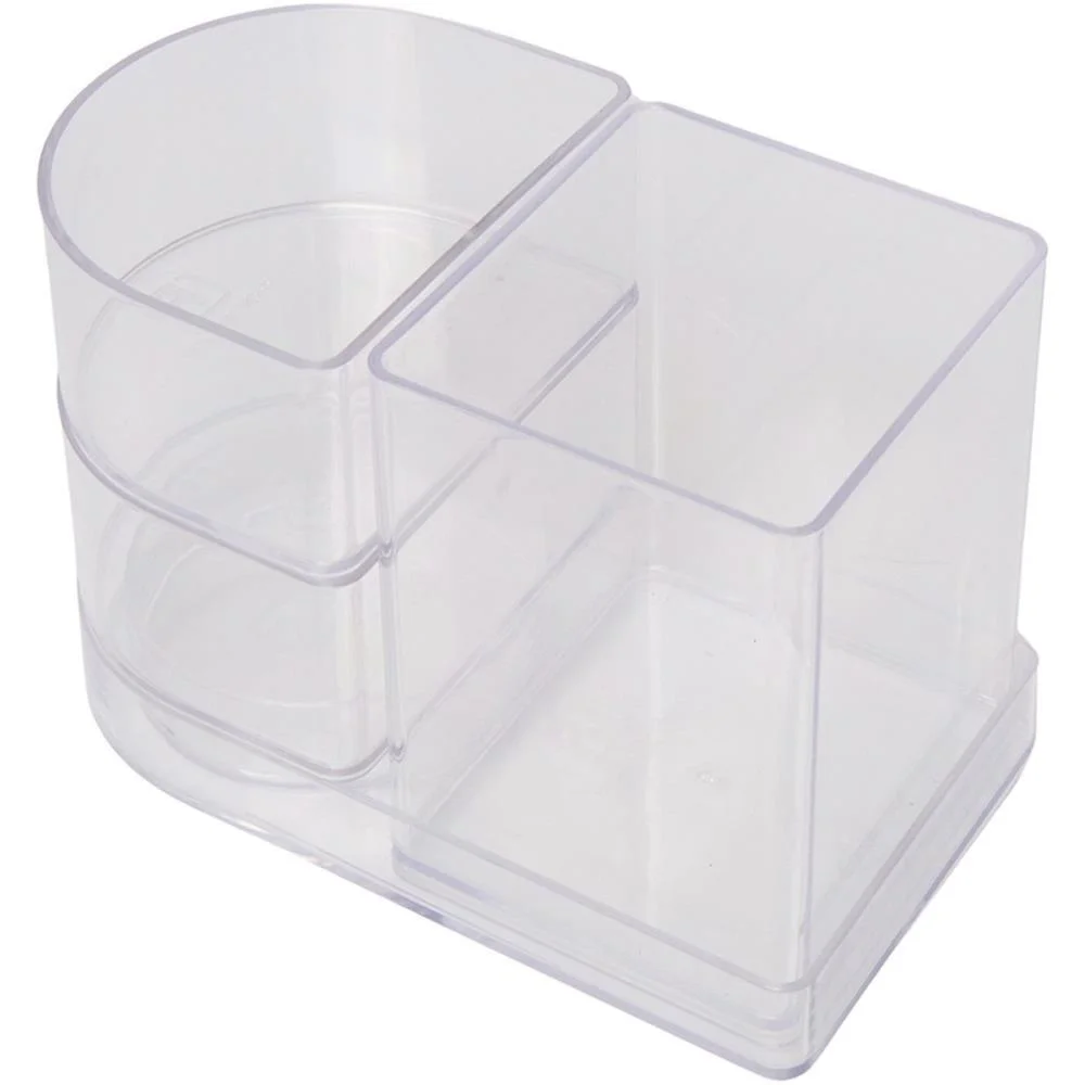 Acessorio Para Mesa Organizador Compact Cristal 4 Polibras (Kit) - imagem 6