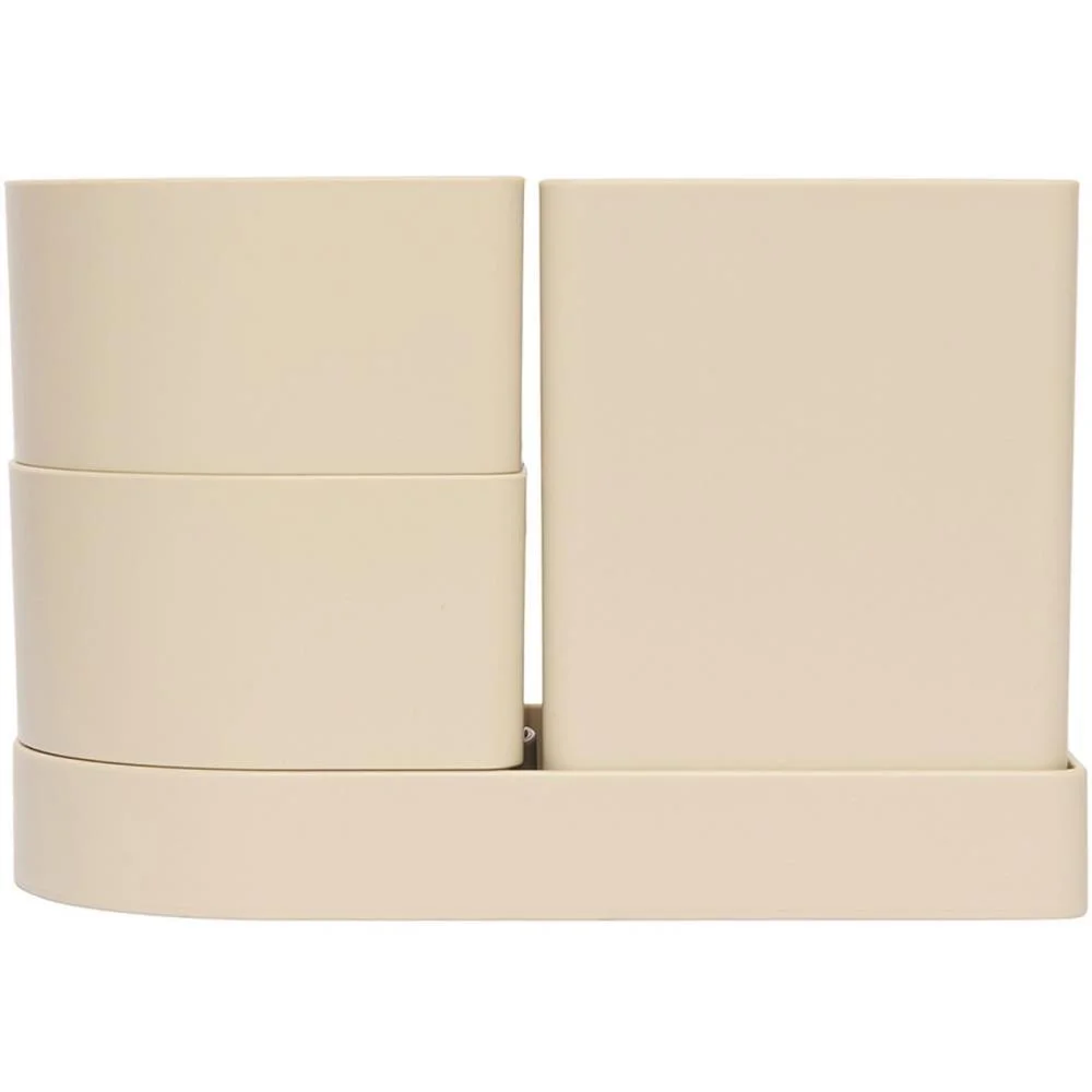 Acessorio Para Mesa Organizador Compact Areia 4 Pe Polibras (Kit) - imagem 4