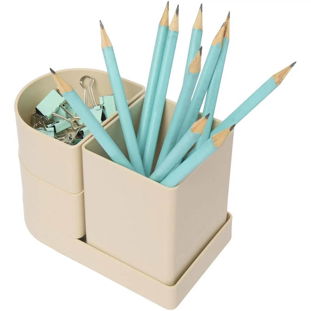 Acessorio Para Mesa Organizador Compact Areia 4 Pe Polibras (Kit) - imagem 8