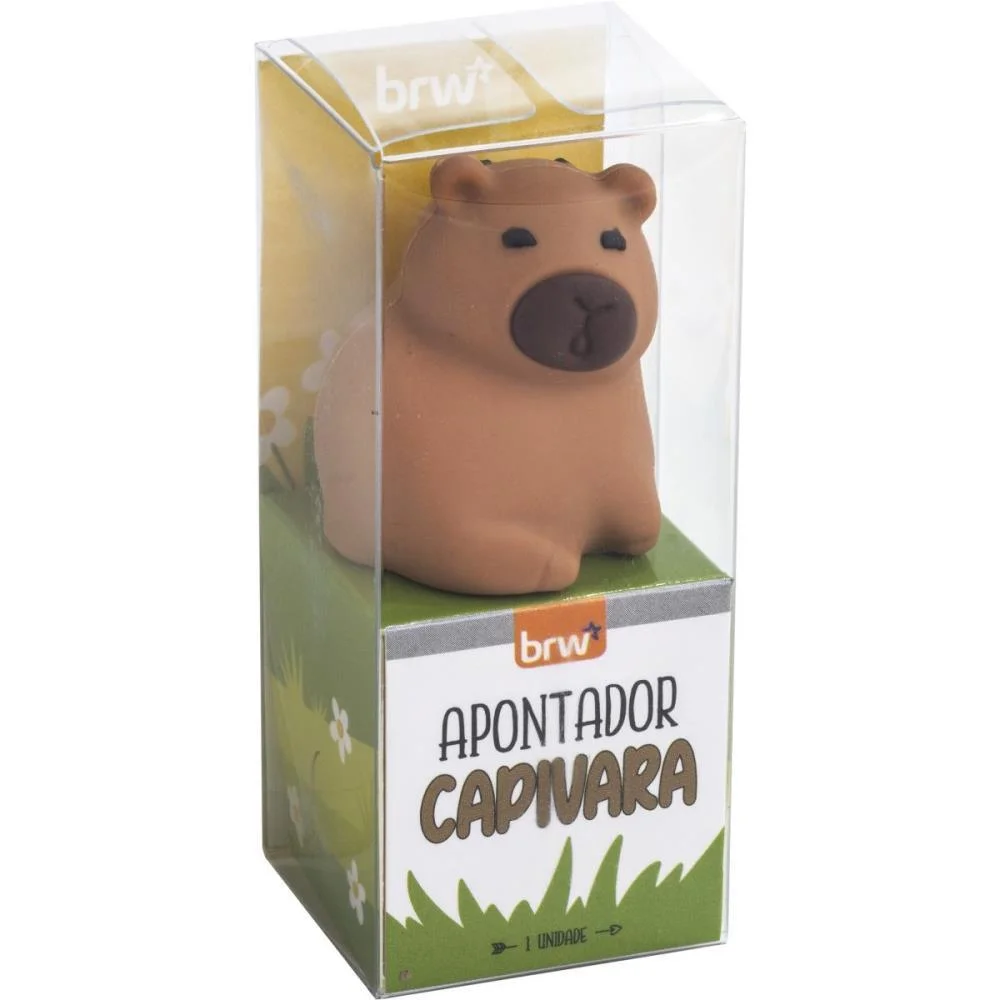 Apontador Sem Deposito Capivara Plastico (S) Brw C/ 12 Unidades - imagem 5