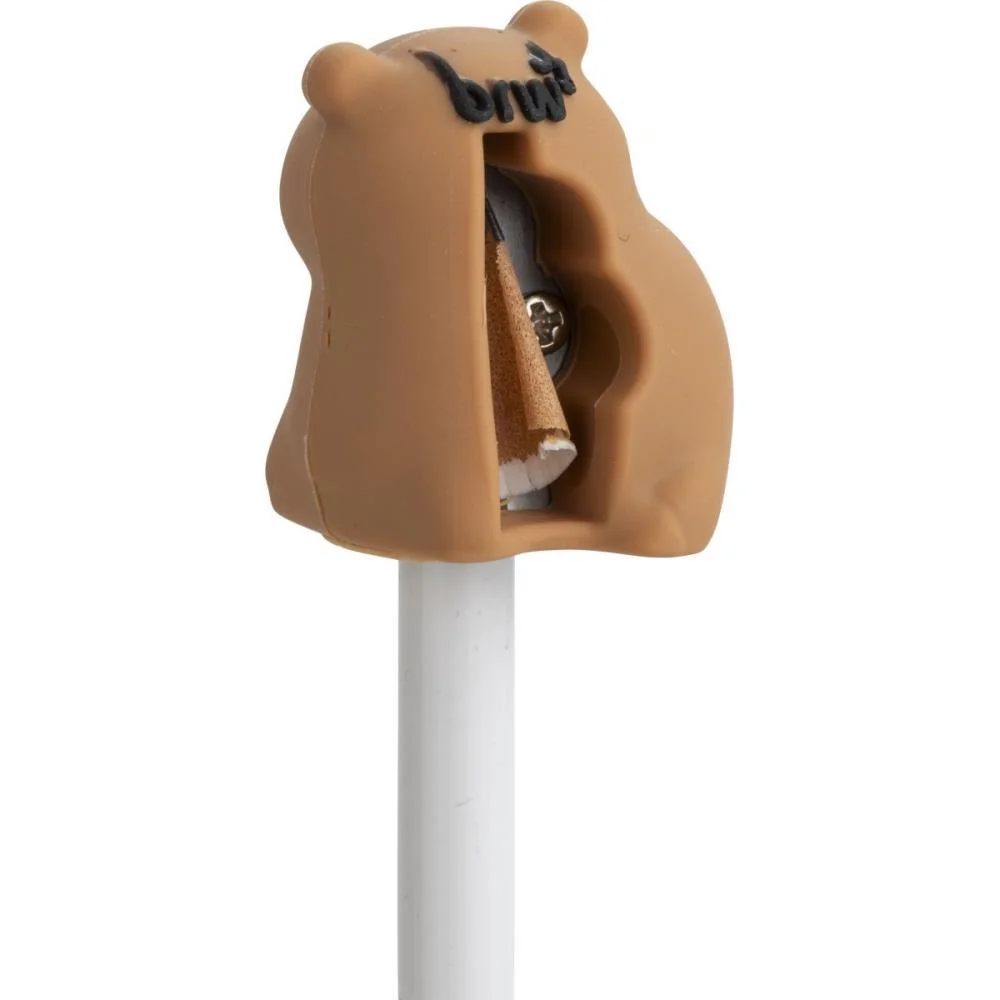 Apontador Sem Deposito Capivara Plastico (S) Brw C/ 12 Unidades - imagem 6