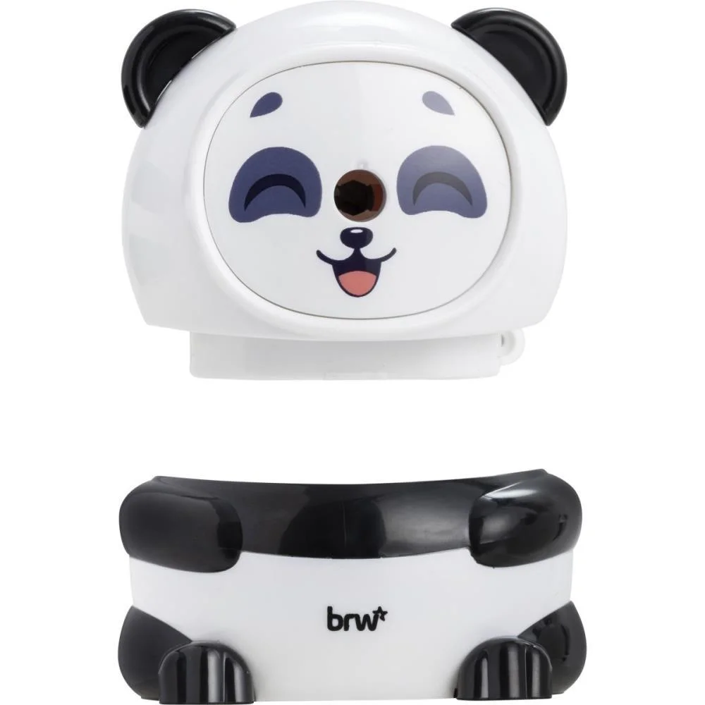 Apontador Com Deposito Panda Com Manivela Brw - imagem 6