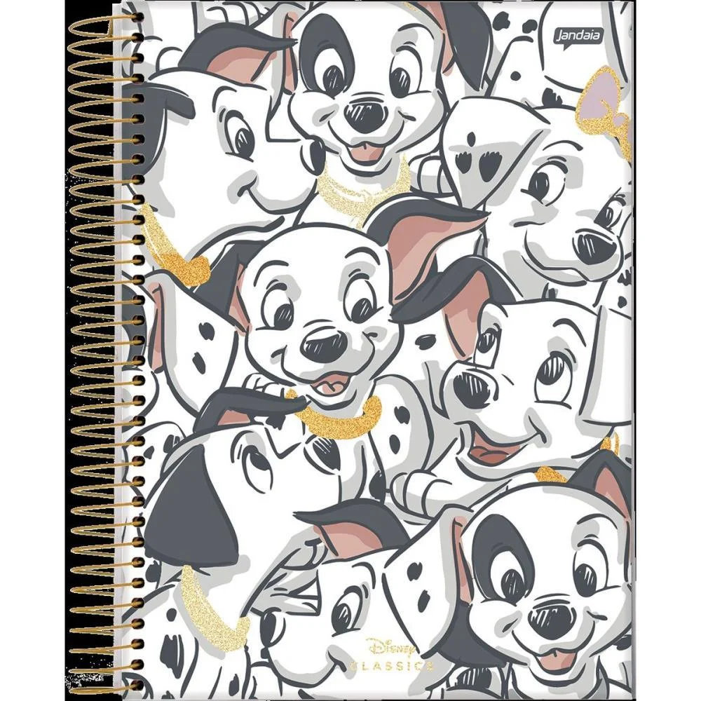 Caderno 10X1 Capa Dura Disney Classicos 160Fls. I.a Jandaia (Pct.c/04) - imagem 6