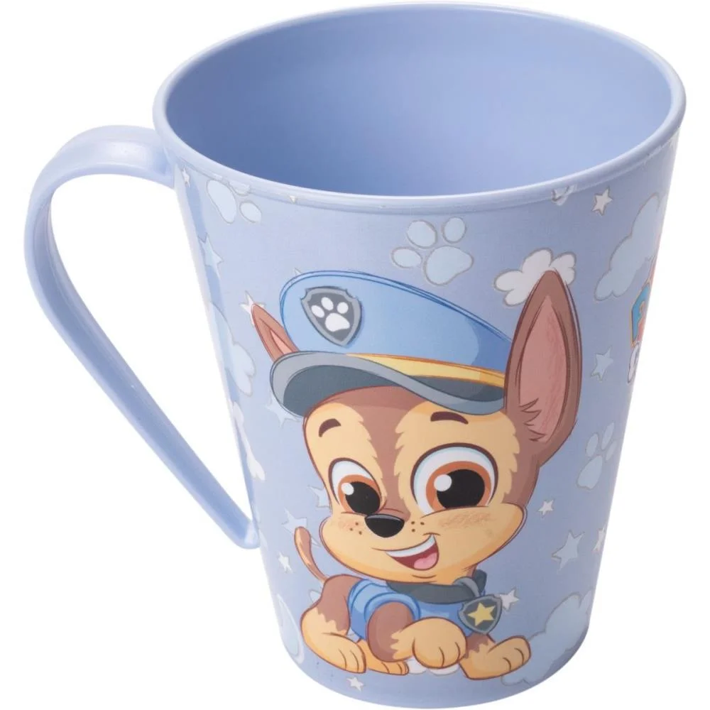 Caneca Decorada Patrulha Canina 360Ml Azul Plasutil - imagem 3