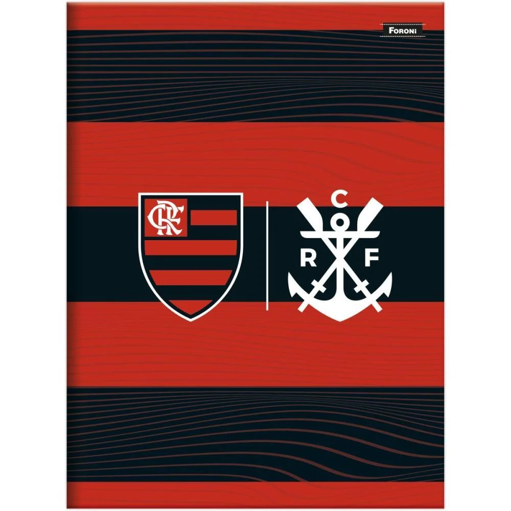 Caderno Brochura Pequeno Capa Dura Flamengo 80Fls Foroni (Pct.c/05) - imagem 4