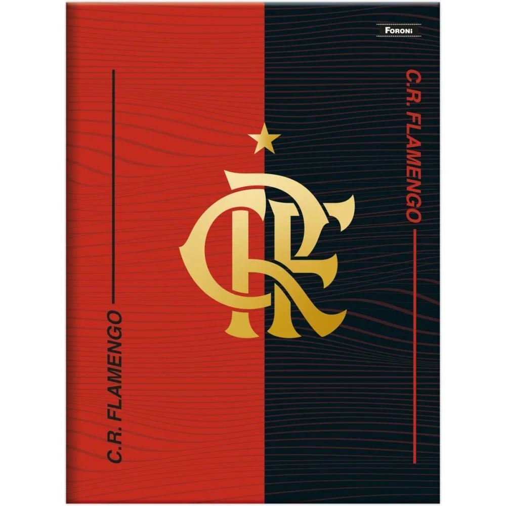 Caderno Brochura Pequeno Capa Dura Flamengo 80Fls Foroni (Pct.c/05) - imagem 6