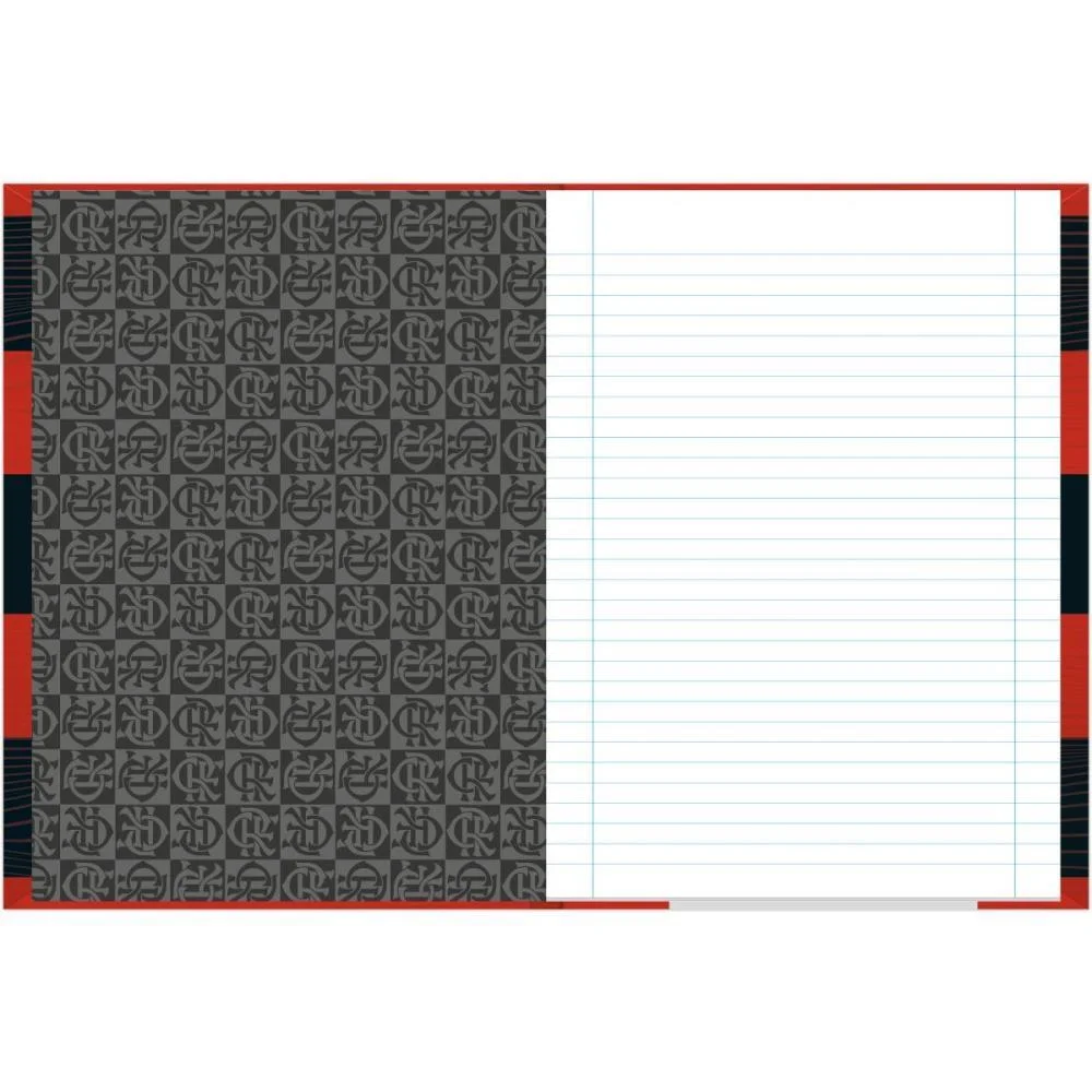Caderno Brochura Pequeno Capa Dura Flamengo 80Fls Foroni (Pct.c/05) - imagem 7
