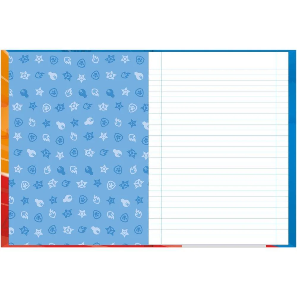 Caderno Brochura Pequeno Capa Dura Patrulha Canina 48F Foroni (Pct.c/05) - imagem 7
