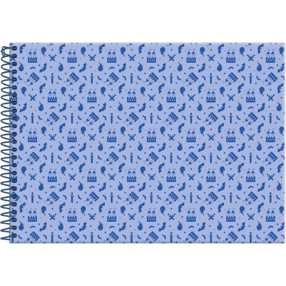 Caderno Desenho Univ Capa Dura Aventurinos 80Fls Foroni (Pct.c/05) - imagem 4