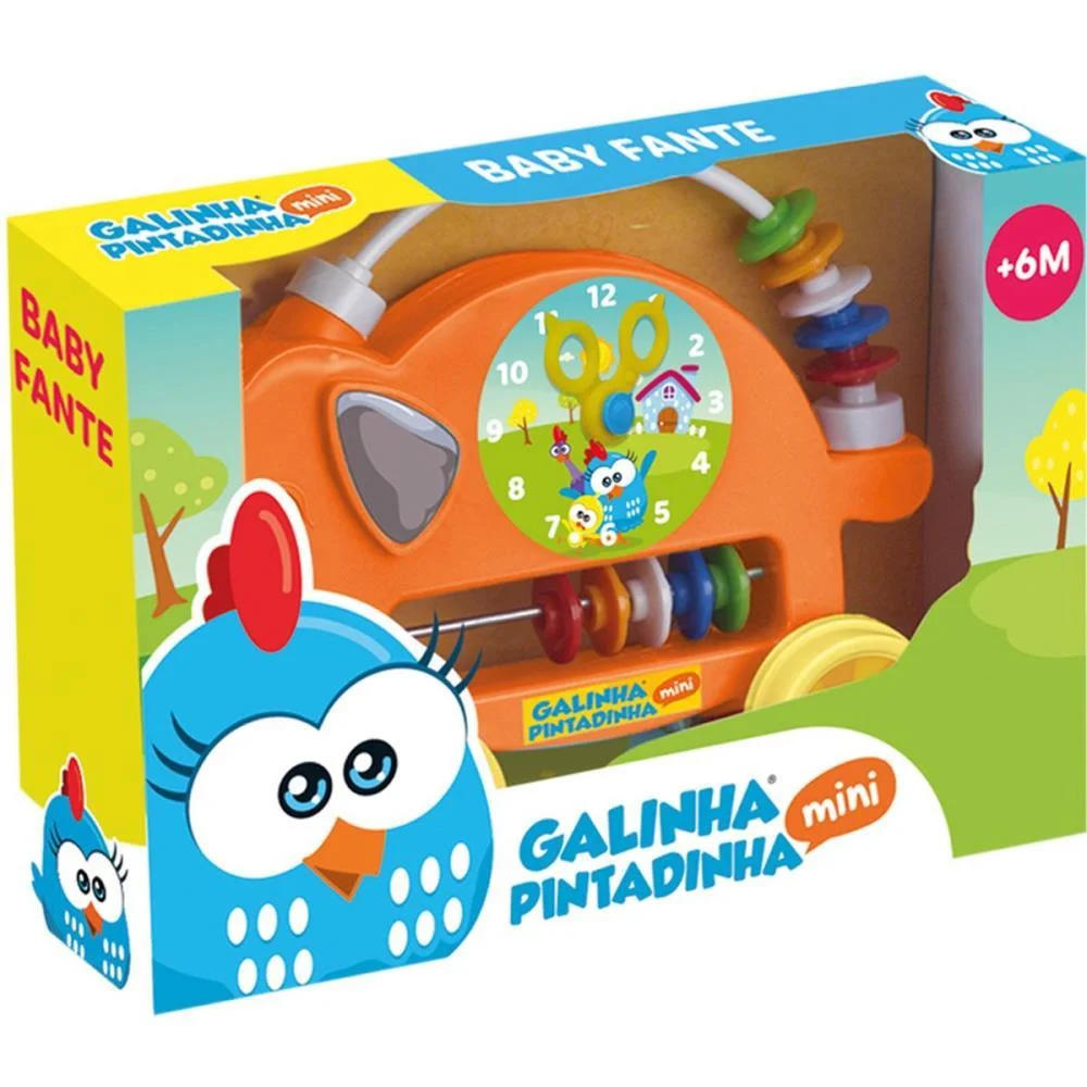 Brinquedo Para Bebe Galinha Pintadinha Elefantinho Monte Libano - imagem 4