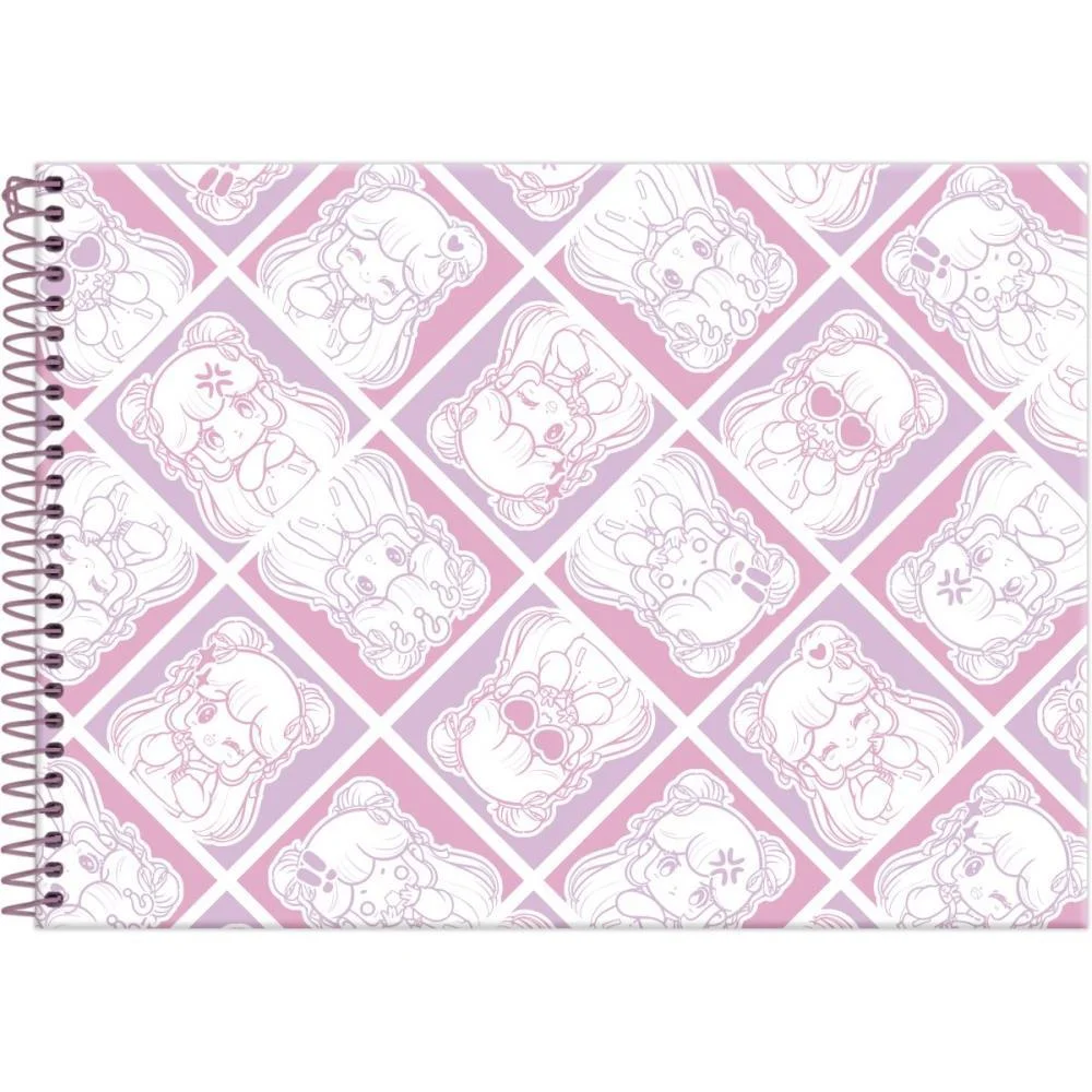 Caderno Desenho Univ Capa Dura Doll 80Fls Foroni (Pct.c/05) - imagem 4