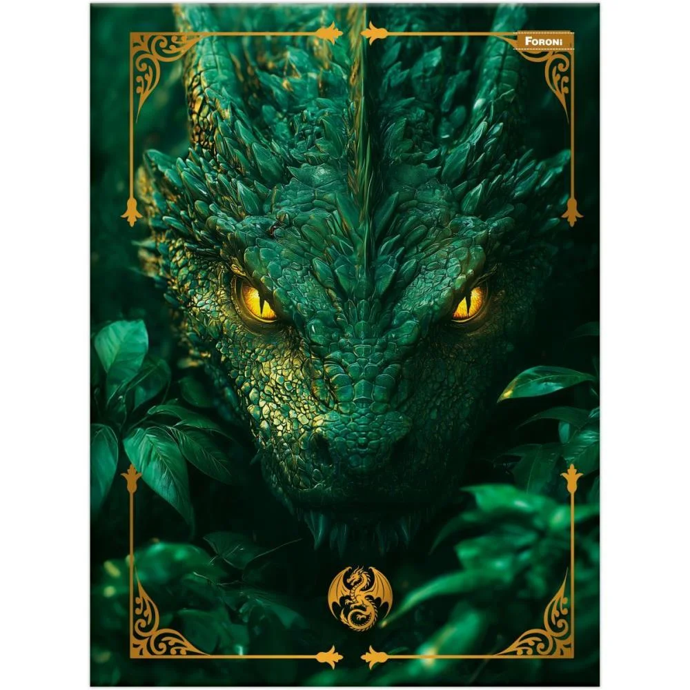 Caderno Brochura Pequeno Capa Dura Drakos 80Fls Foroni (Pct.c/05) - imagem 4
