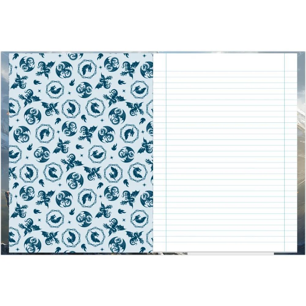 Caderno Brochura Pequeno Capa Dura Drakos 80Fls Foroni (Pct.c/05) - imagem 6