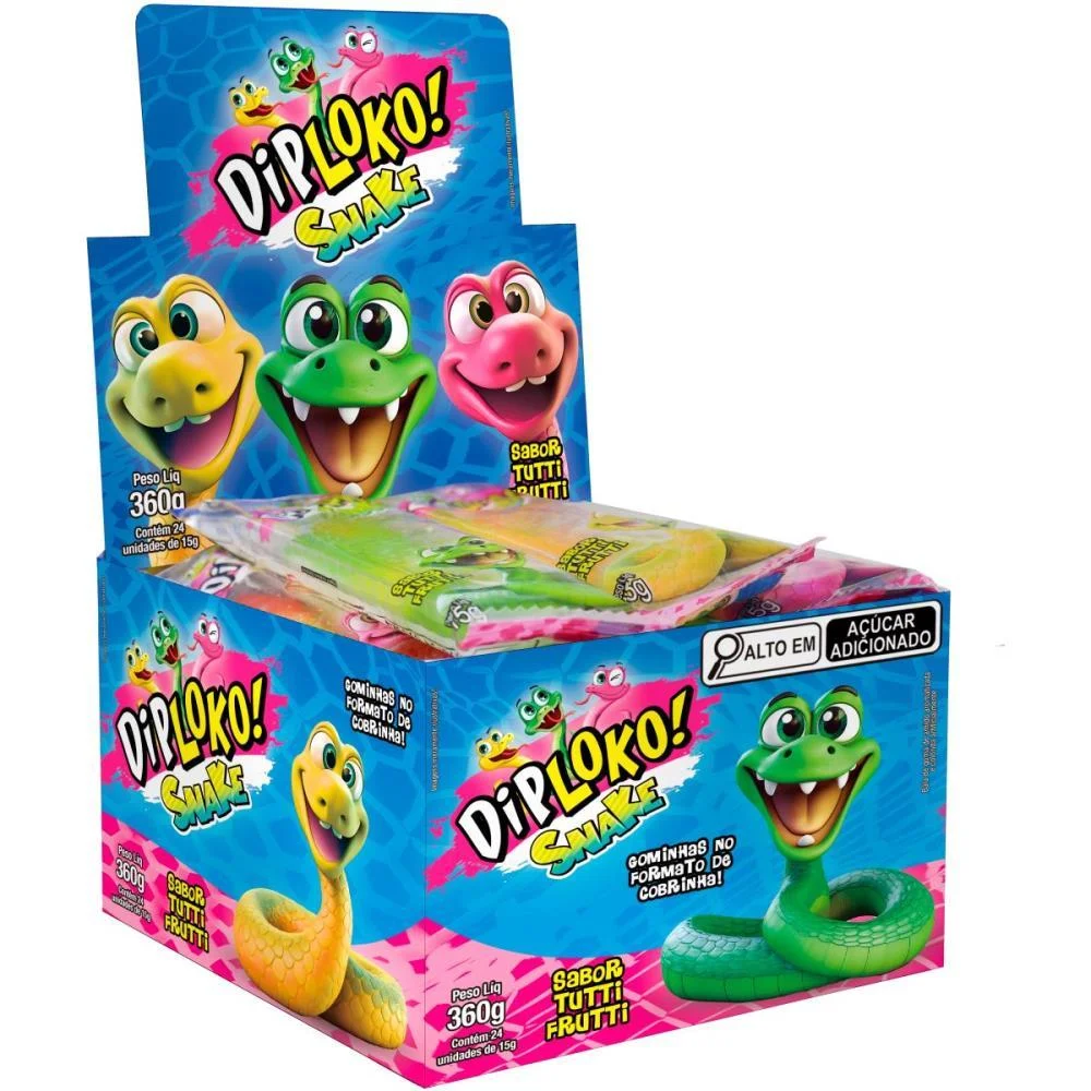 Doce Snake Danilla Foods C/ 24 Unidades - imagem 3