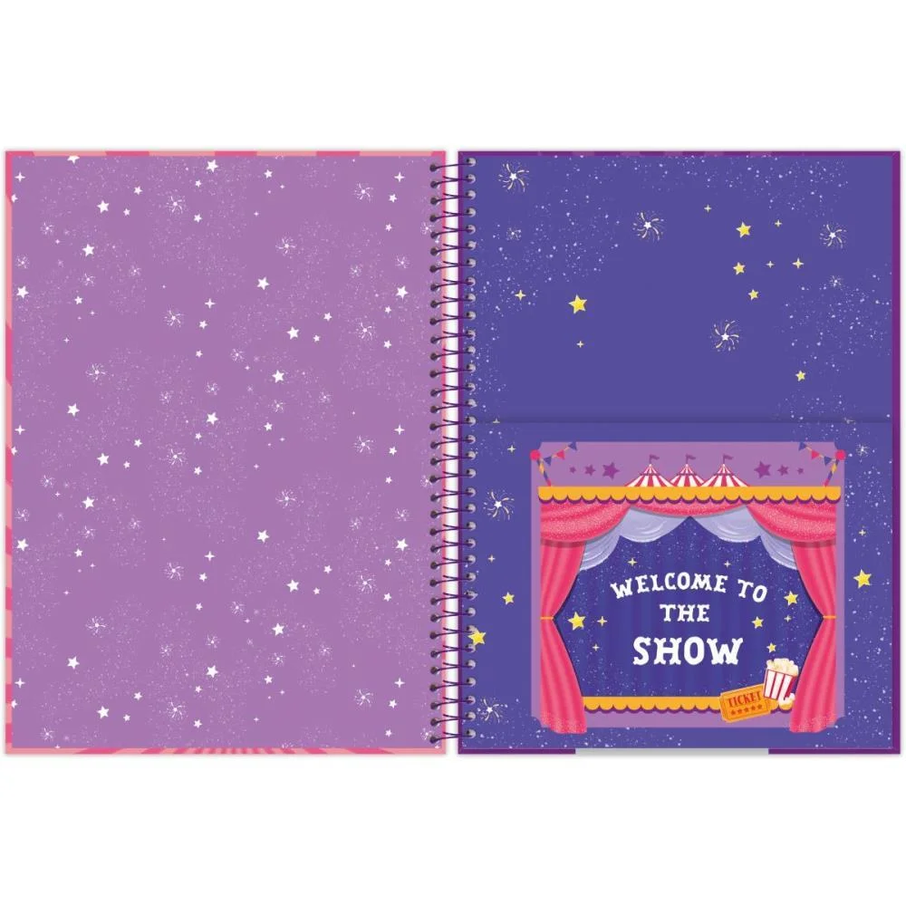 Caderno Espiral Pequeno Capa Dura Judy 80Fls Foroni (Pct.c/05) - imagem 6