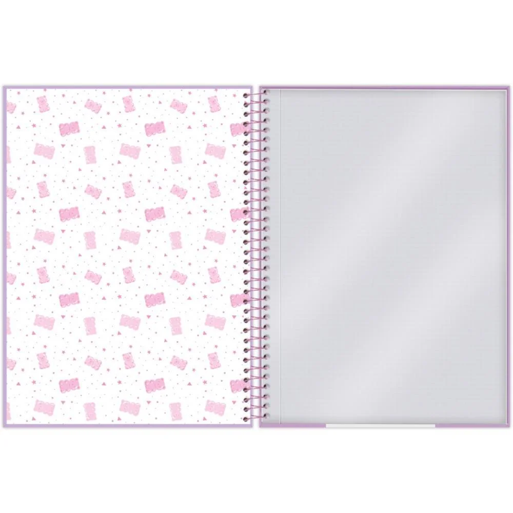 Caderno 01X1 Capa Dura Sugar Rush 80F Foroni (Pct.c/04) - imagem 6