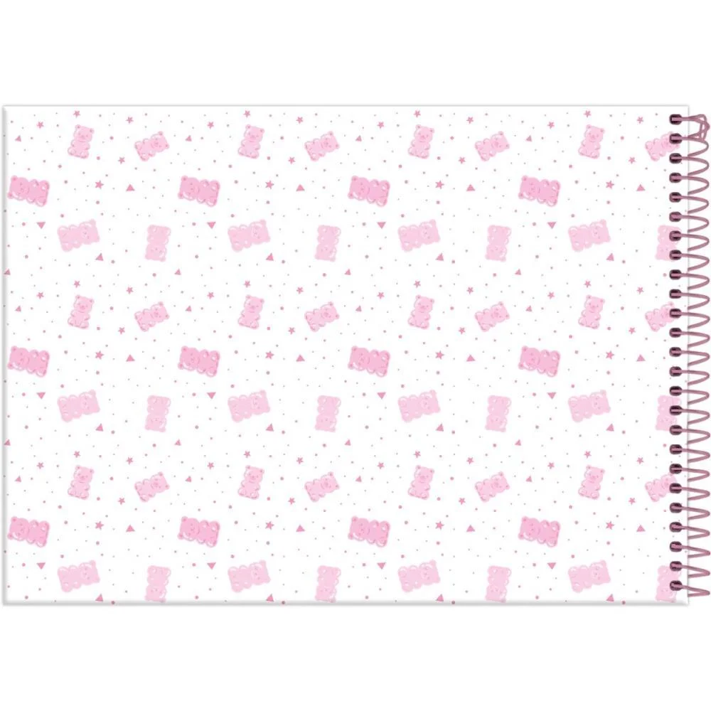 Caderno Desenho Univ Capa Dura Sugar Rush 80F Foroni (Pct.c/05) - imagem 4
