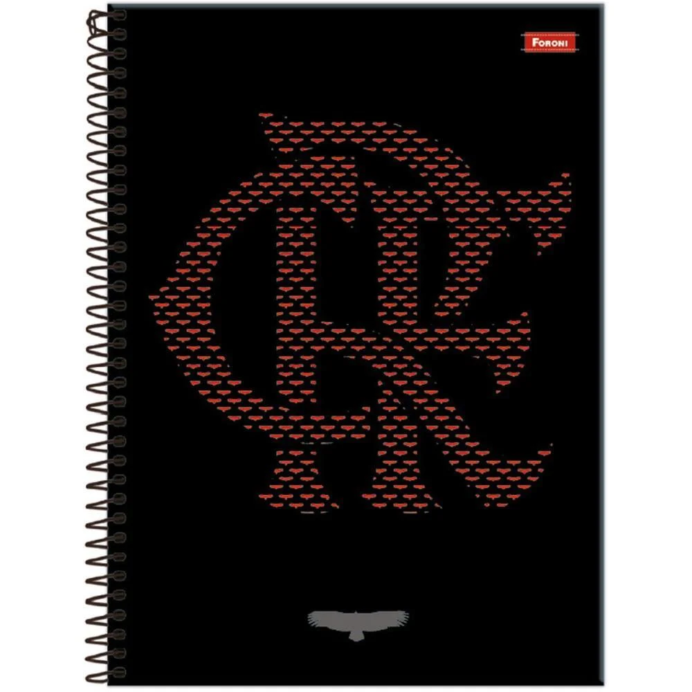 Caderno 01X1 Capa Dura Flamengo Fit 80Fls Foroni (Pct.c/04) - imagem 4