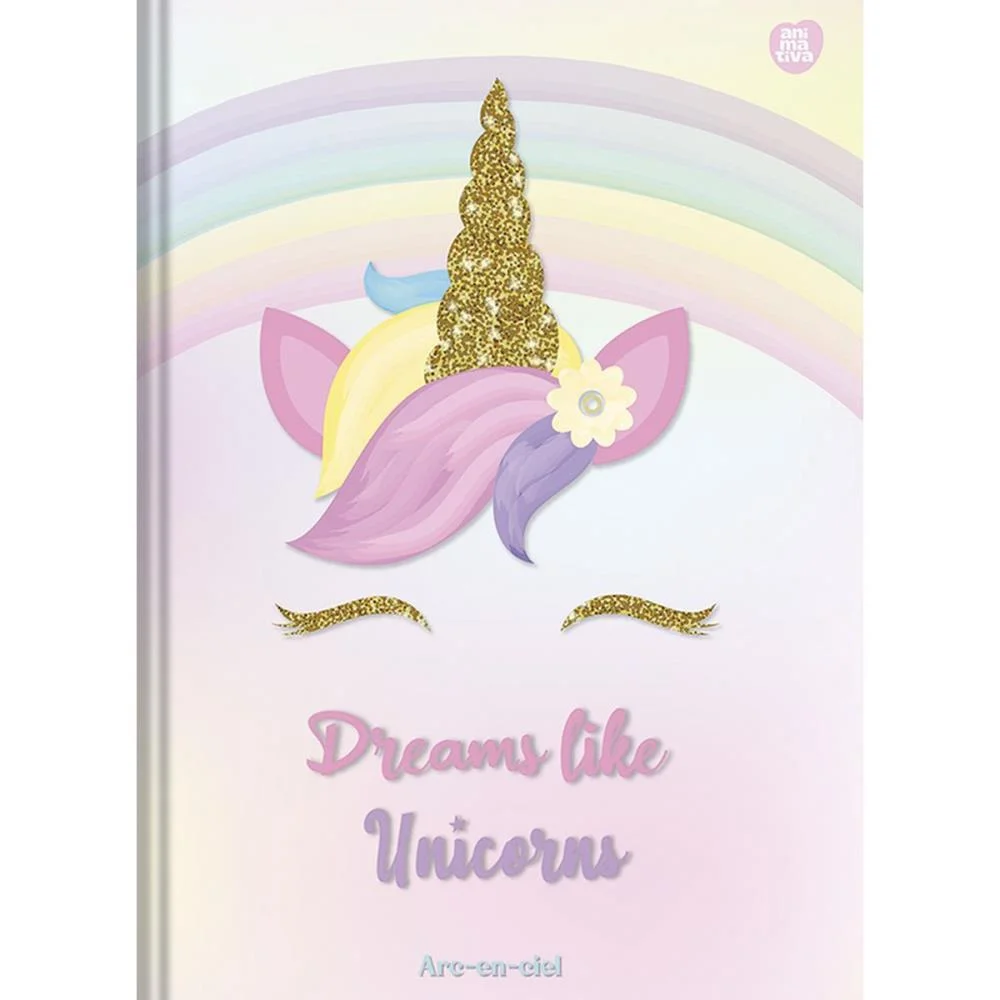 Caderno Brochura Pequeno Capa Dura Arc-En-Ciel 80F Animativa (Pct.c/05) - imagem 4