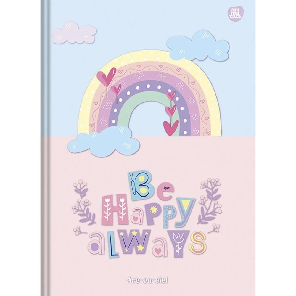Caderno Brochura Pequeno Capa Dura Arc-En-Ciel 80F Animativa (Pct.c/05) - imagem 5