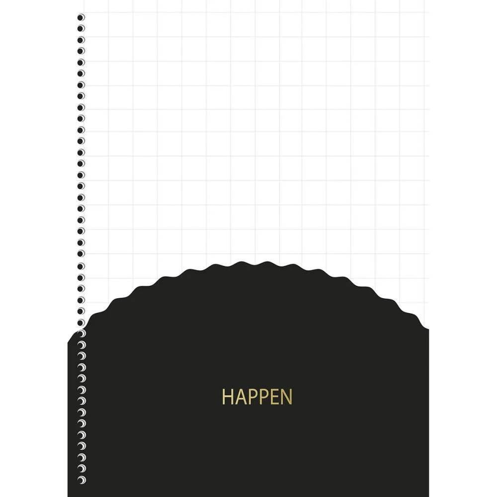 Caderno 15X1 Capa Dura Happen 240F Animativa (Pct.c/02) - imagem 4
