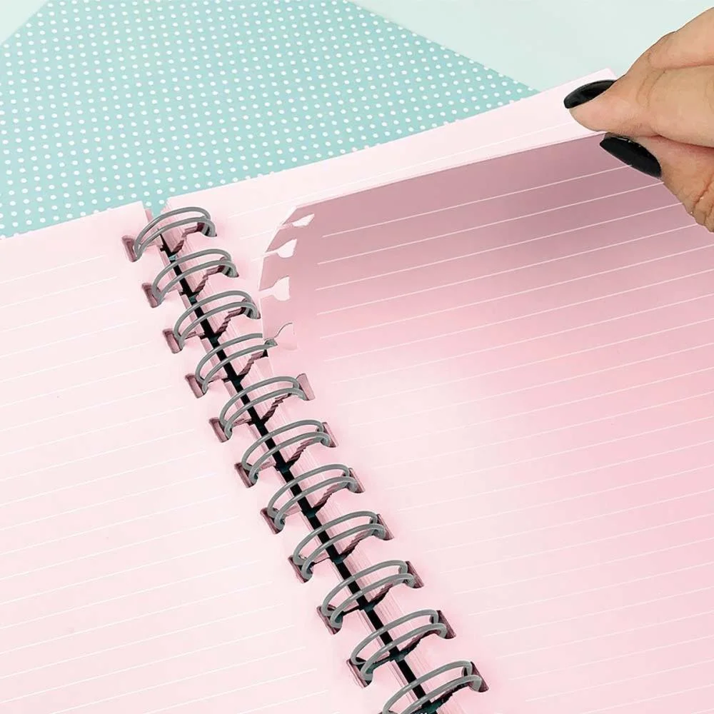 Caderno 01X1 Capa Dura Rebecca Bonbon Smart C/Elastic Dac - imagem 4