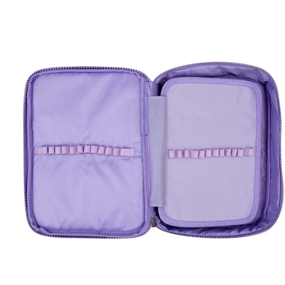 Estojo Box Tecido Lilas C/Divisorias Dac - imagem 5