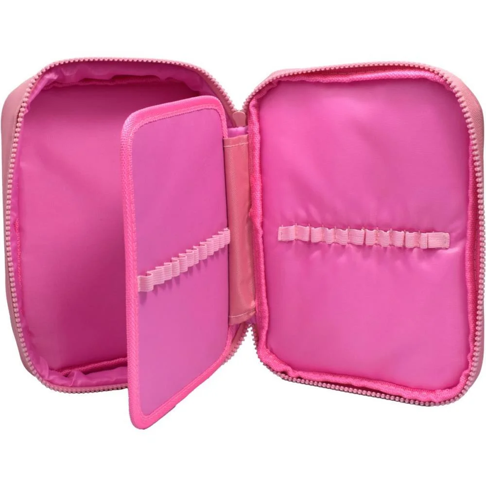 Estojo Box Tecido Rosa C/Divisorias Dac - imagem 4