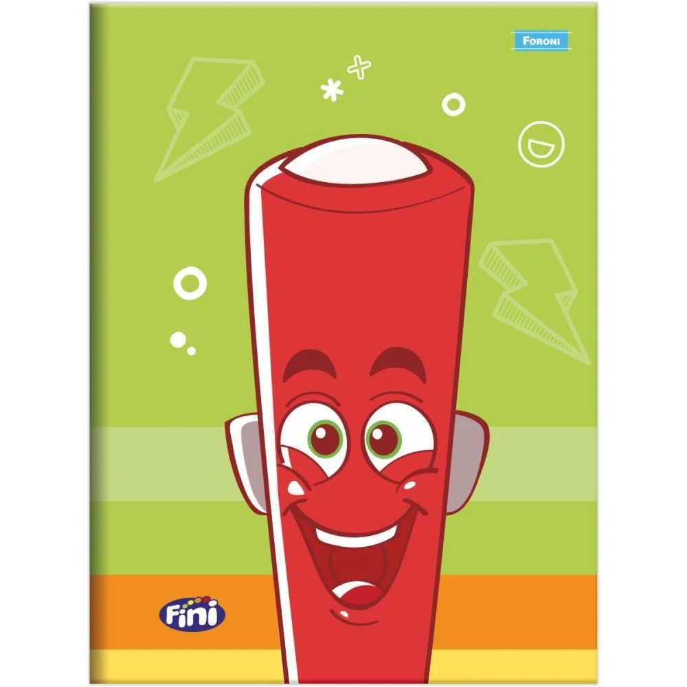 Caderno Brochura Pequeno Capa Dura Fini 80F Foroni (Pct.c/05) - imagem 2