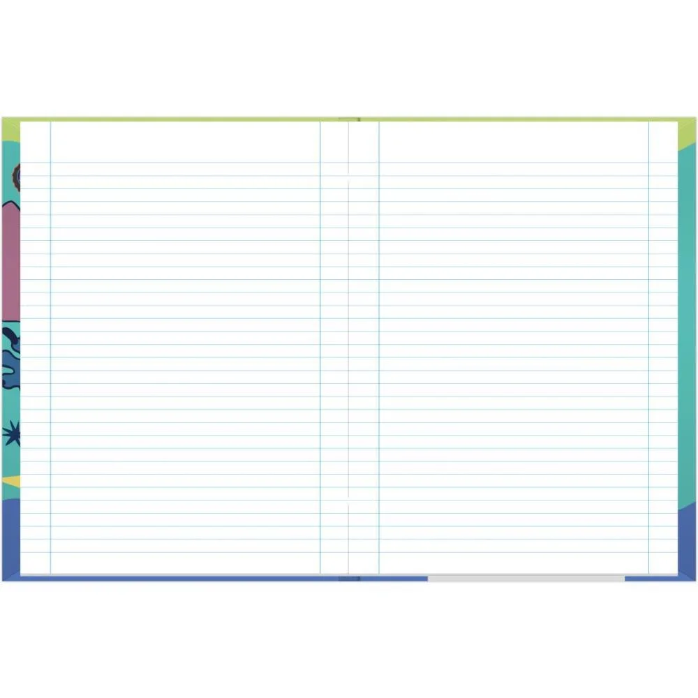Caderno Brochura Pequeno Capa Dura Stitch 80F Foroni (Pct.c/05) - imagem 7