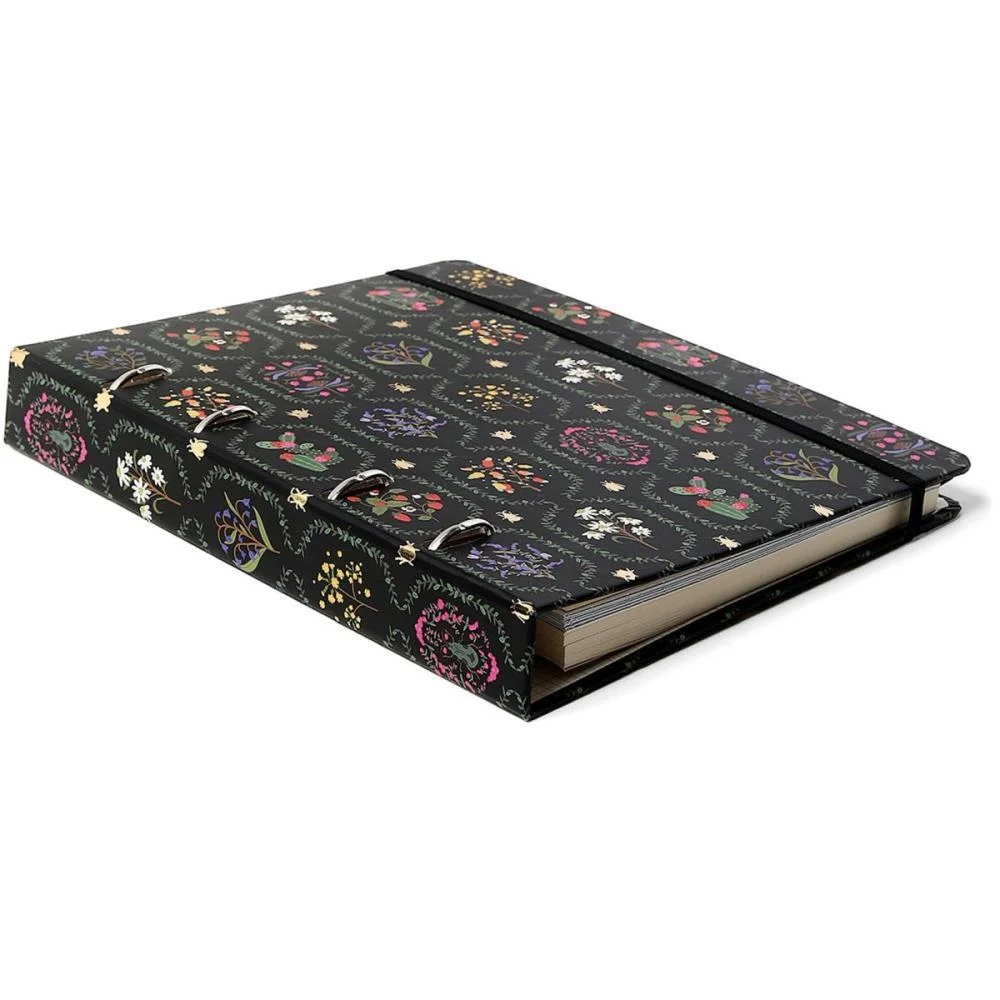 Caderno Criativo Jardim Preto 100F 170X240Mm Cicero - imagem 4
