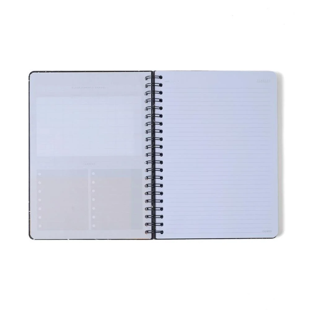 Caderno 10X1 Cp.dura Colegial Melissa Pink Bloomy 160F Cicero - imagem 3
