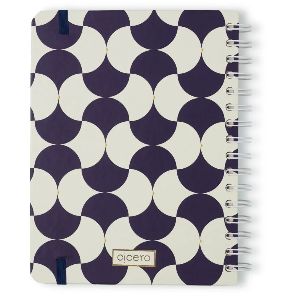 Agenda/Planner Permanente Bossa Nova Azul 100F 148X210Mm Cicero - imagem 4