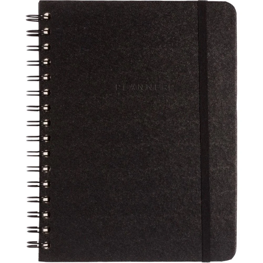 Agenda/Planner Permanente Classica Semanal Preta 148X210 Cicero - imagem 6