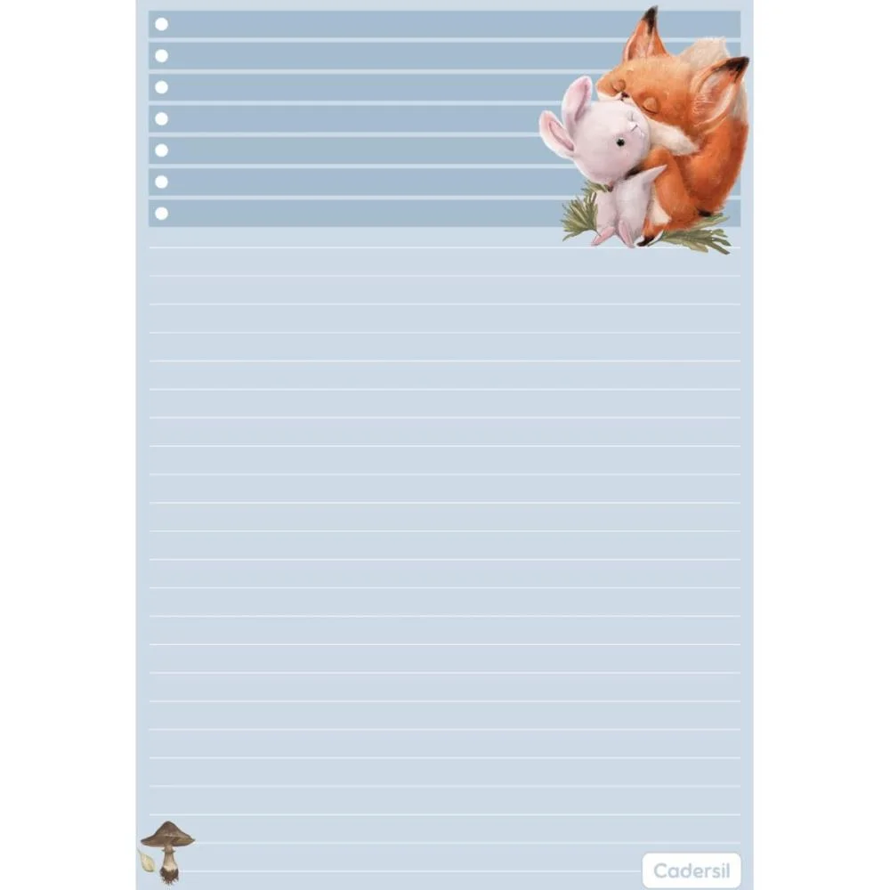 Caderno Argolado Woodland C/Elast 4Cap.incl.80F Cadersil - imagem 11