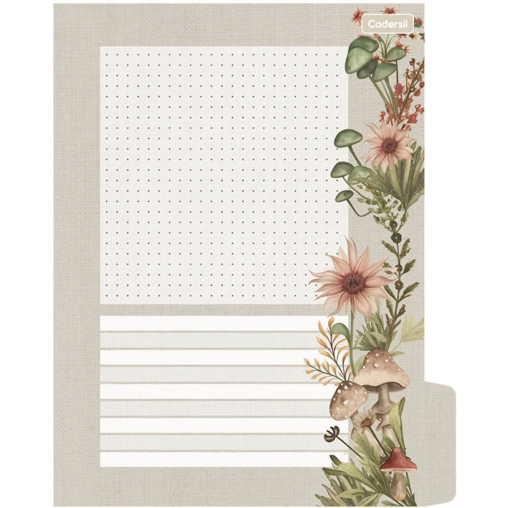 Caderno Argolado Woodland C/Elast 4Cap.incl.80F Cadersil - imagem 23