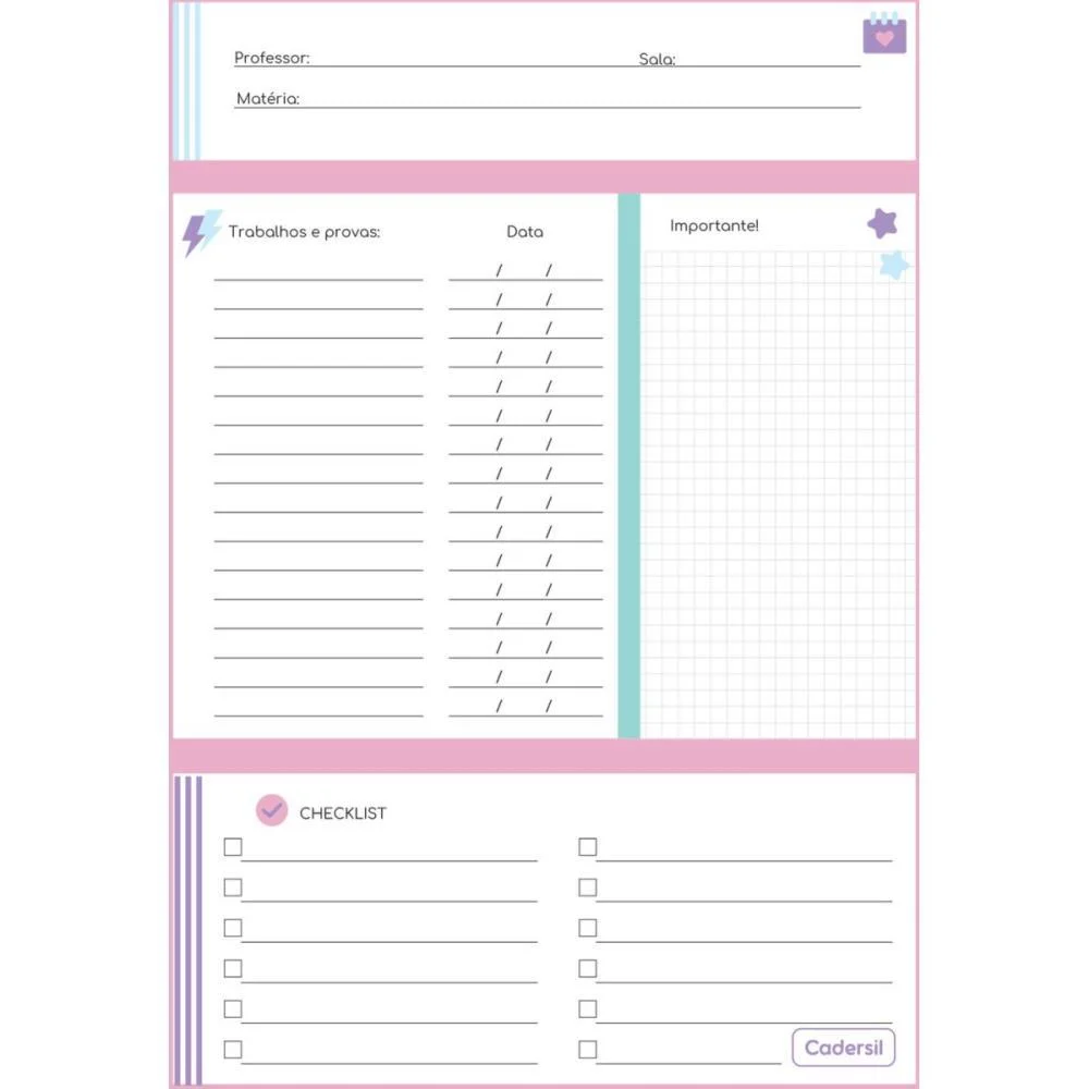 Caderno 10X1 Capa Dura Dorama Dreams 160Fls Cadersil (Pct.c/04) - imagem 8