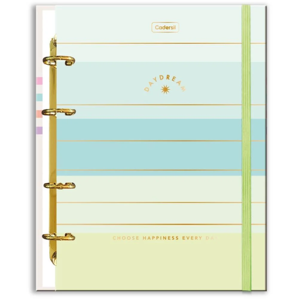Caderno Argolado Daydream C/Elast+ 6Divis.80F(S Cadersil - imagem 11