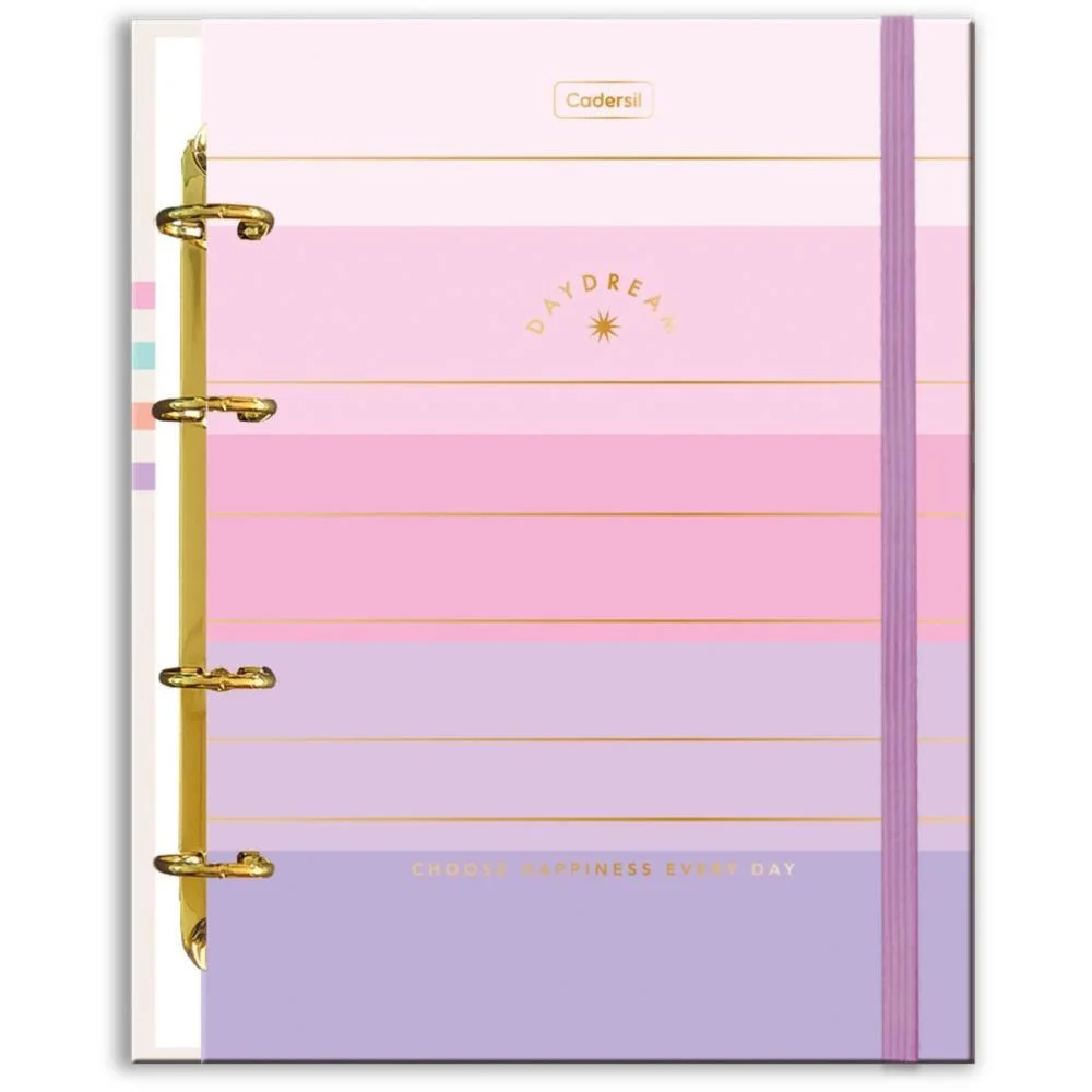 Caderno Argolado Daydream C/Elast+ 6Divis.80F(S Cadersil - imagem 12