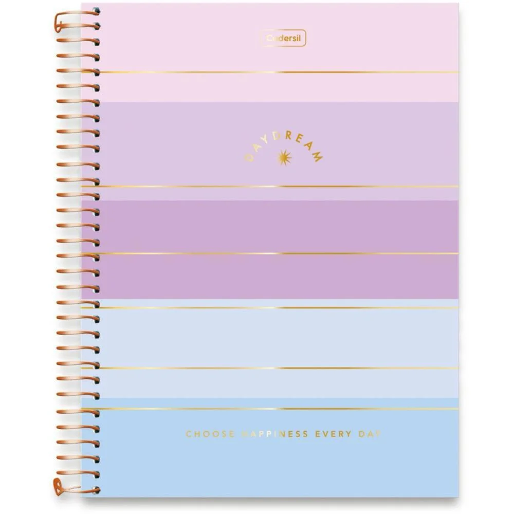 Caderno 01X1 Capa Dura Daydream 2Em1 C/Planner 88Fls Cadersil (Pct.c/04) - imagem 4