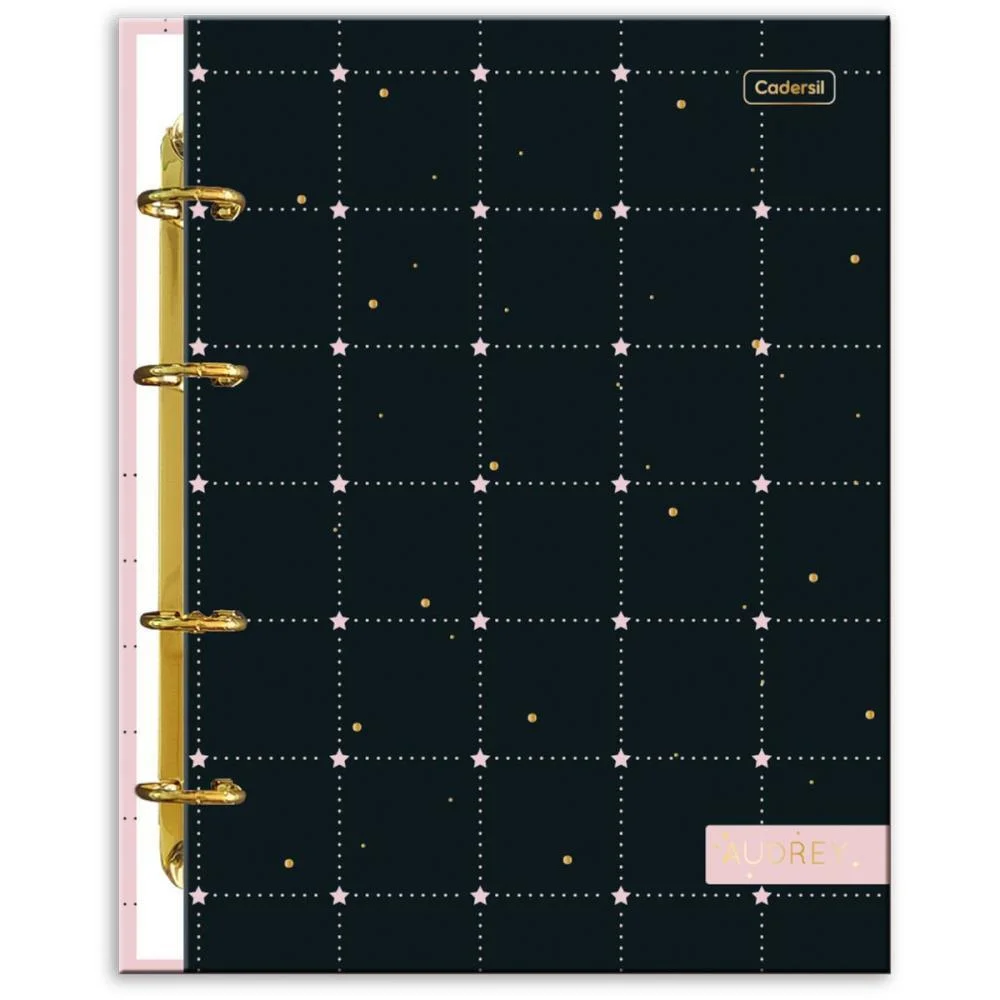 Caderno Argolado Audrey C/6 Divisorias 80Fls(S) Cadersil - imagem 10