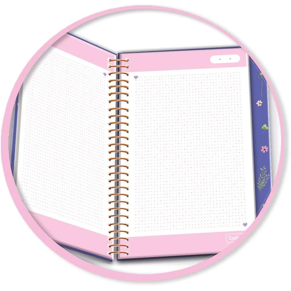 Caderno 01X1 Cp.dura Colegial Essence Naturalle 3Em1-100Fl(S Cadersil - imagem 6