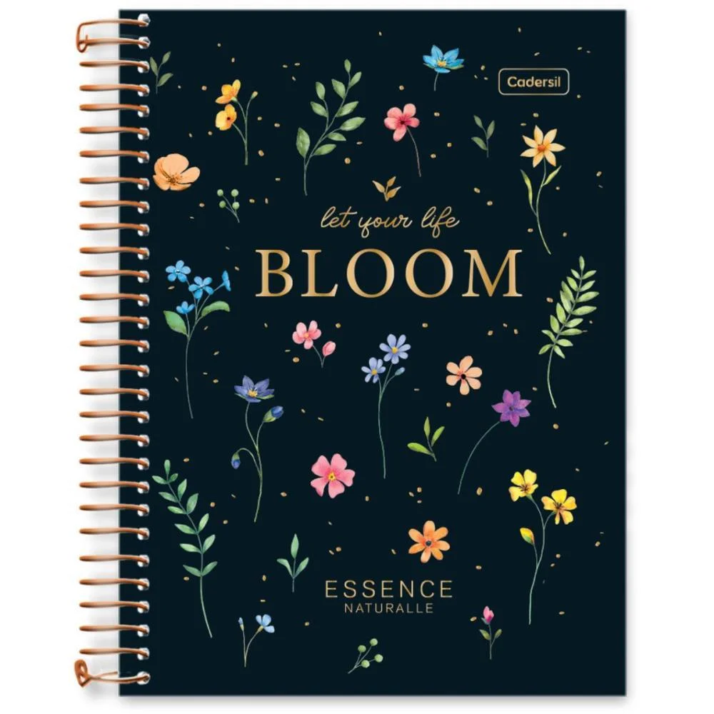 Caderno 10X1 Cp.dura Colegial Essence Naturalle 160Fls Cadersil (Pct.c/04) - imagem 3