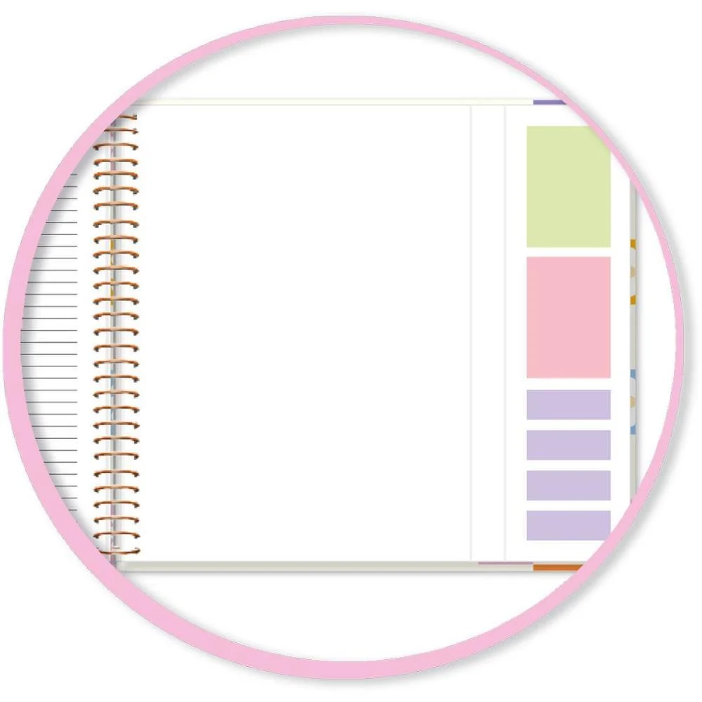 Caderno 01X1 Cp.dura Colegial Natus C/Elas+Blocos Ades.80F(S Cadersil - imagem 5