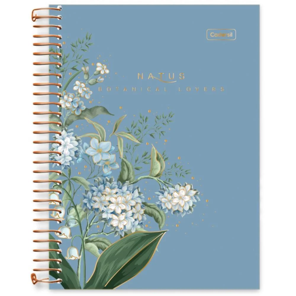 Caderno 10X1 Cp.dura Colegial Natus 160Fls Cadersil (Pct.c/04) - imagem 3