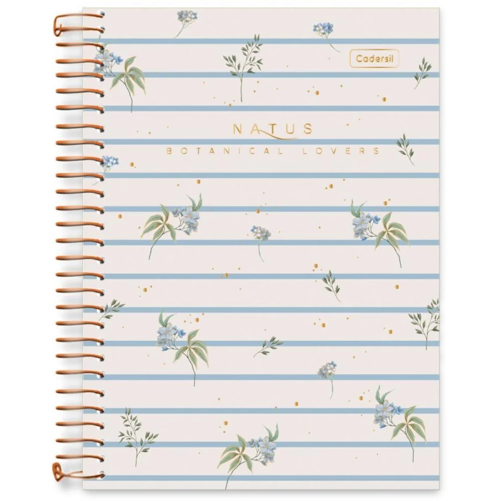 Caderno 10X1 Cp.dura Colegial Natus 160Fls Cadersil (Pct.c/04) - imagem 4